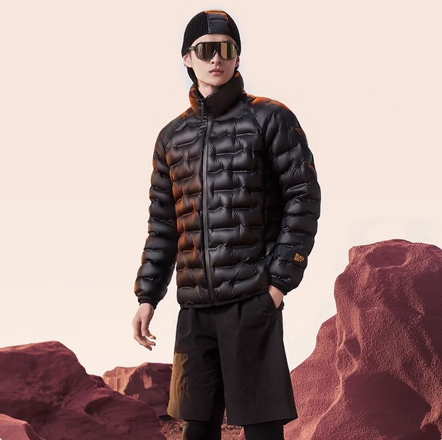 【高梵黑金鵝絨服】小黑金3.0羽絨服800蓬95白鵝絨短款輕薄高端男